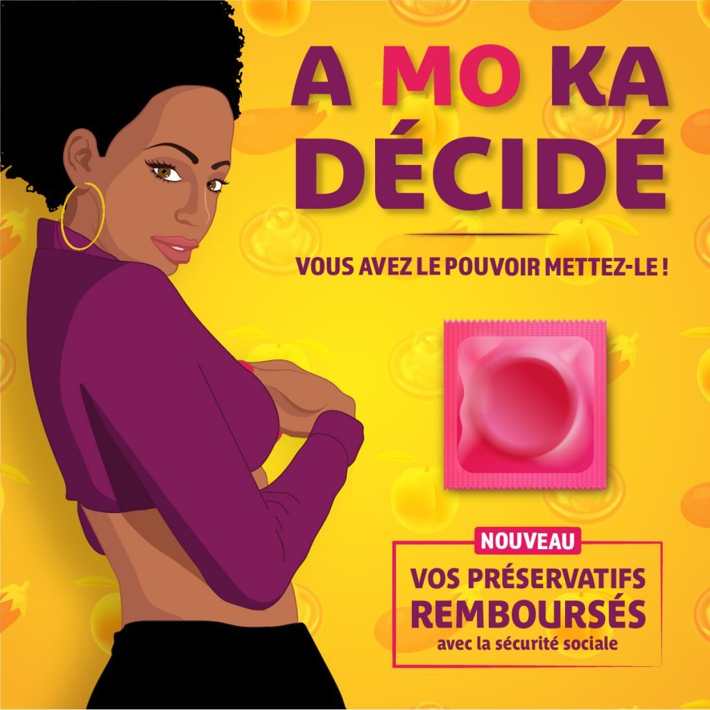 Visuel de la campagne a mo ka decide - Réseau Kikiwi